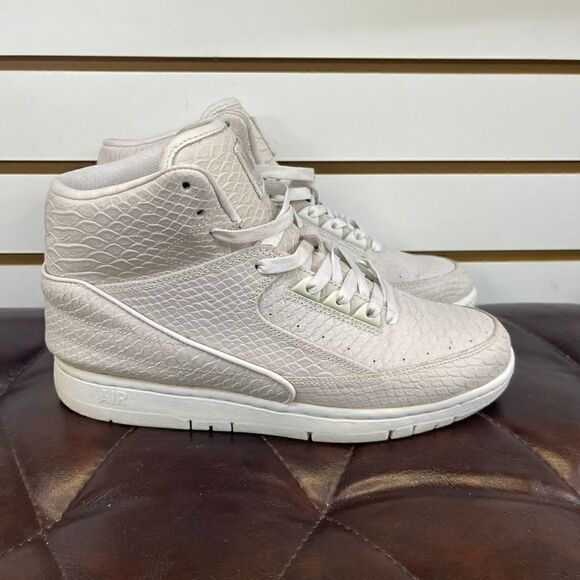 Nike Air Python Premium 'White Metallic Silver' Size 8.5 - 705066-100 - Picture 1 of 8